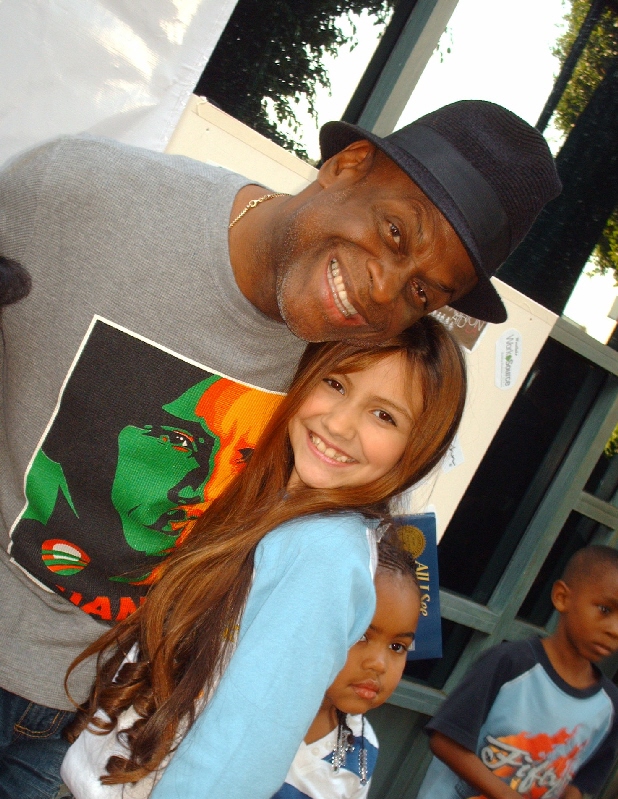 (2008) Comic Michael Colyar with Kate Scott