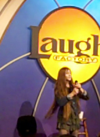 (2010) Kate Scott doing comedy at Laugh Factory in West Hollywood, CA