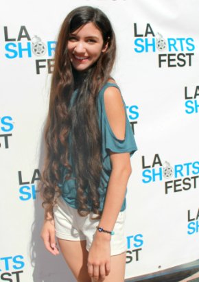 Kate Scott at LA Shorts Fest - screening WAY OF SEEING