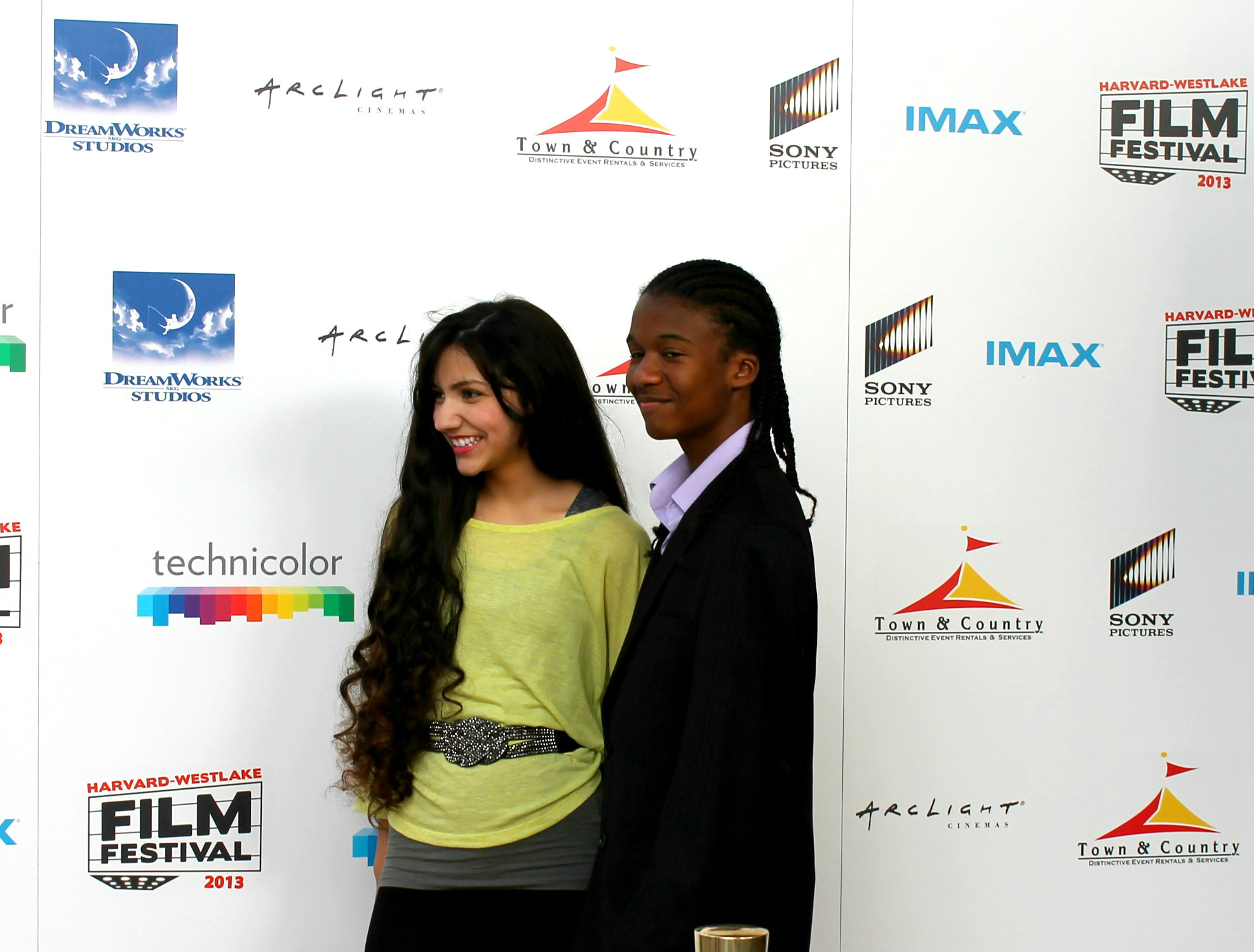 (2013 )Kate Scott and Trey Carlisle at Hollywood's Arclight Movie Theatre for the screening of Carlisle's project at HW Film Festival