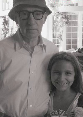 (2008) Director Woody Allen with Kate Scott