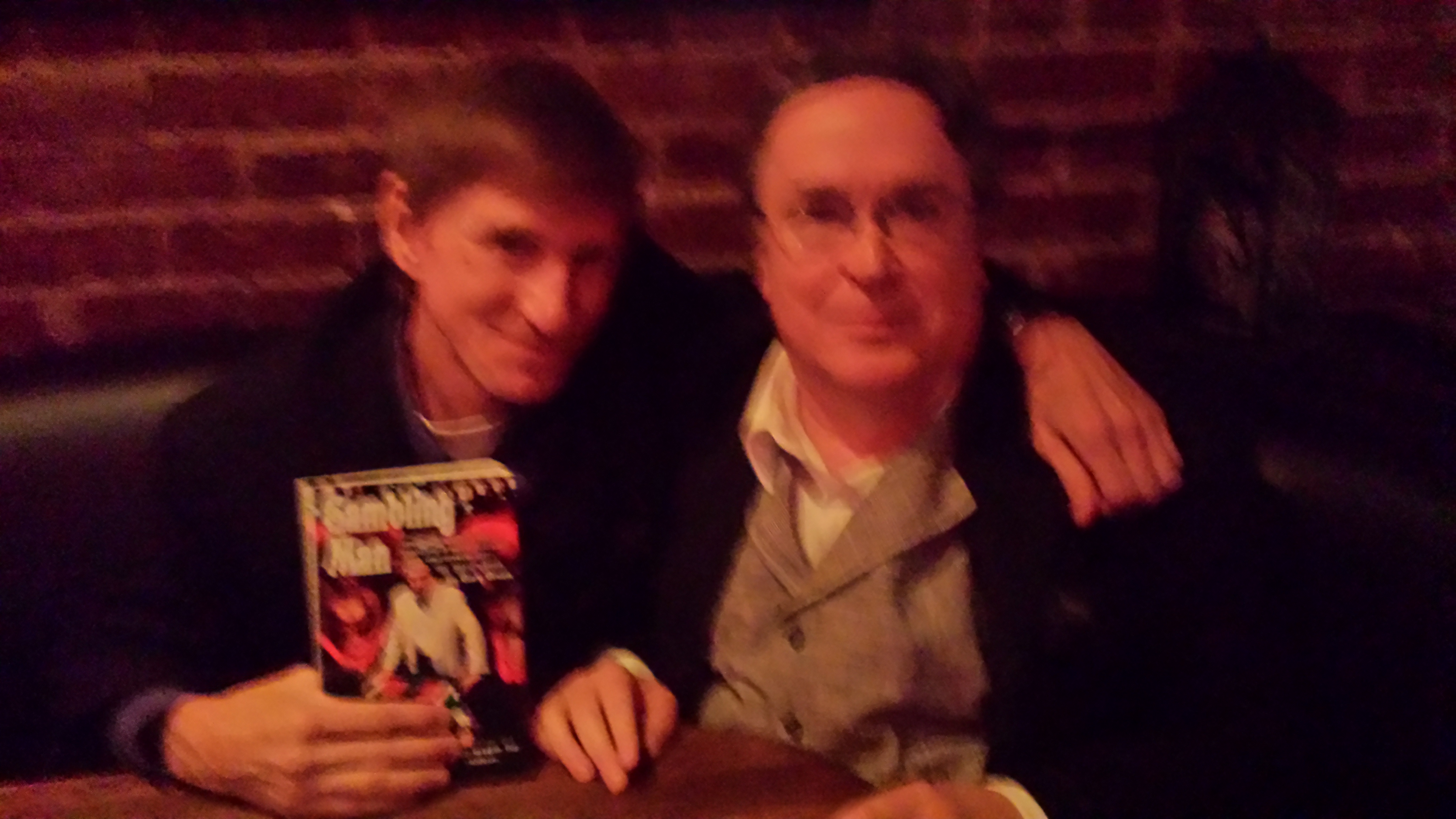 Award-winning actor Bill Oberst Jr. with Gary Green, Hollywood 2013