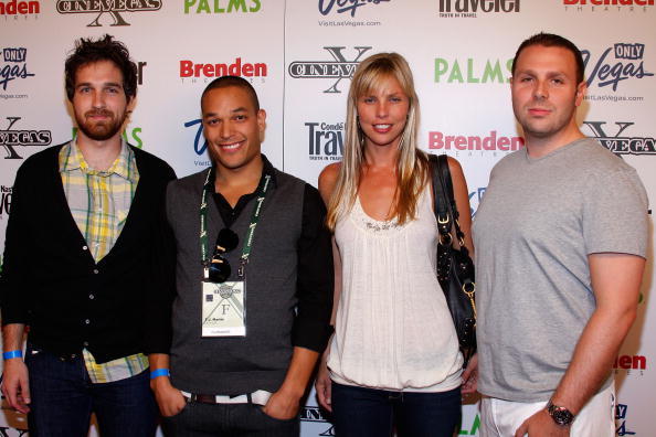 T.J. Martin, Nicholas Kalikow, Kyle Roper and Diane Richey at event of Last Cup: Road to the World Series of Beer Pong (2008)