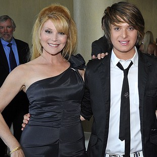 Genesis Awards 2010- Daniel with his mother, Audrey Landers