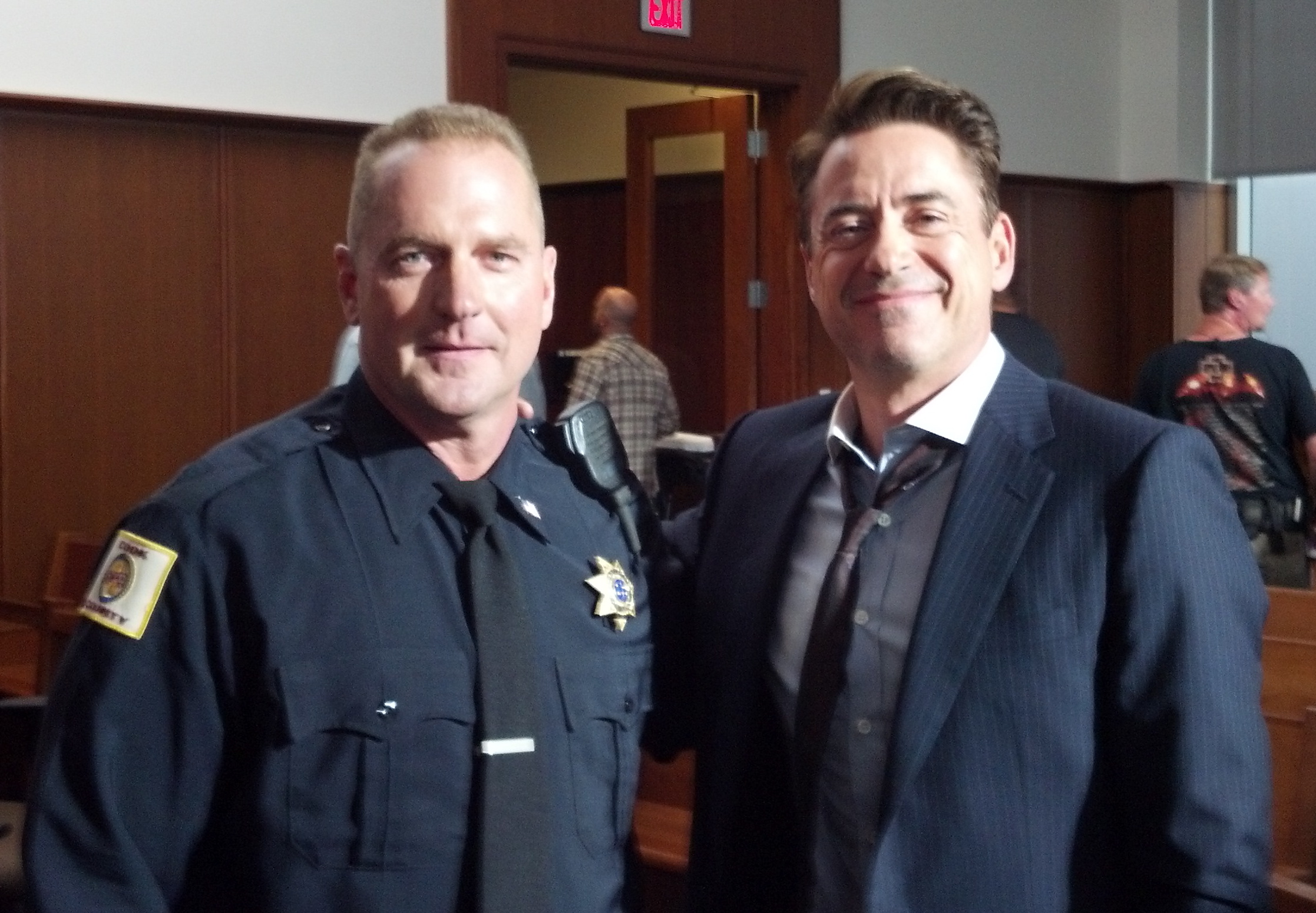 with Robert Downey Jr. 