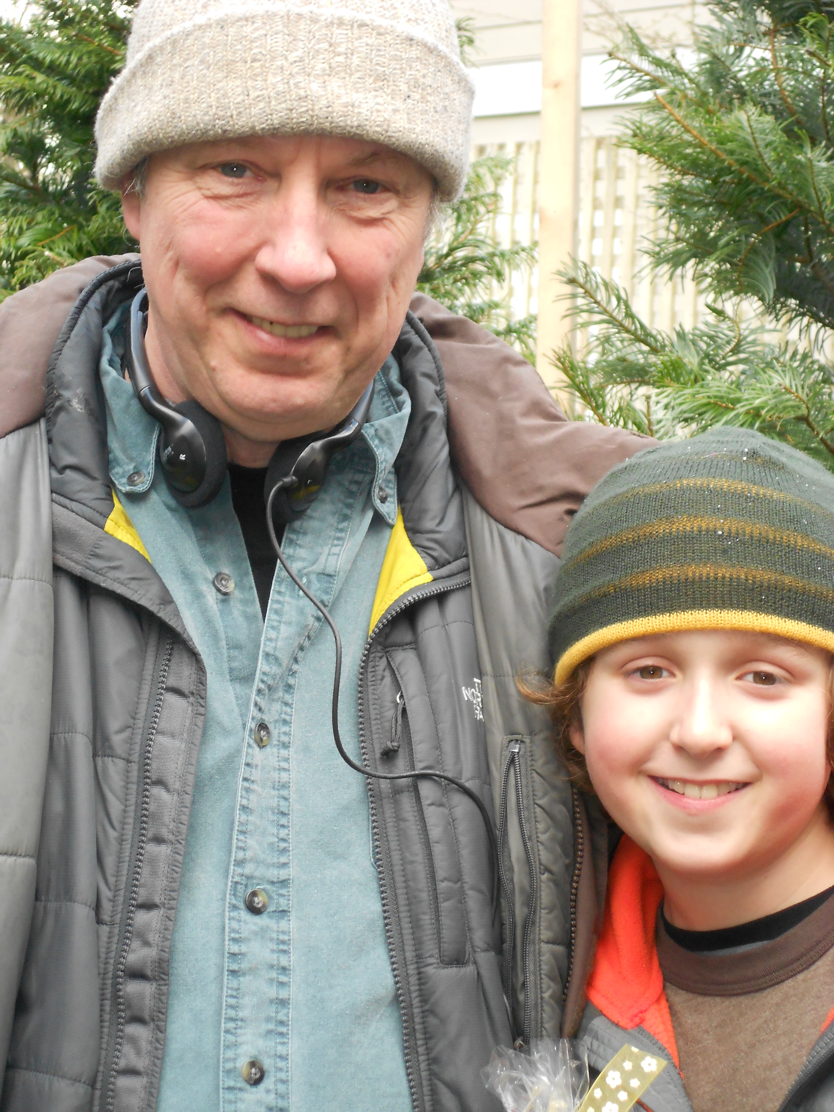 Director John Bradshaw & Darien - The Christmas Consultant 2012