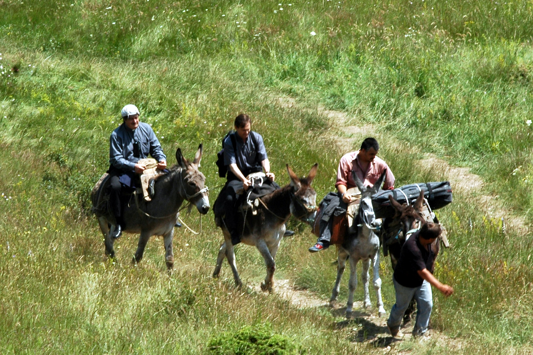 During the tests of the scene in 