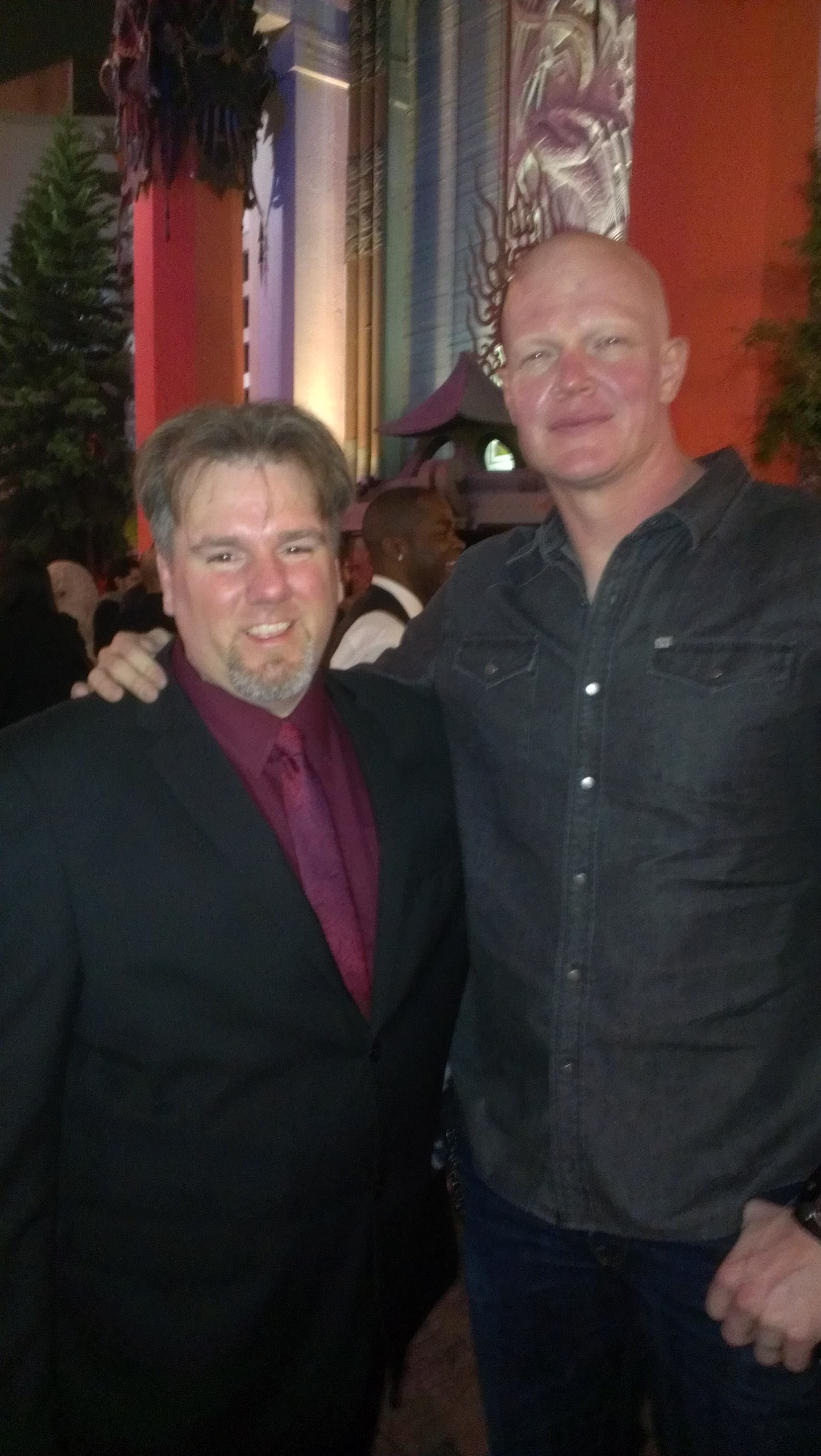 Chad Anderson & Derek Mears at Sushi Girl premiere