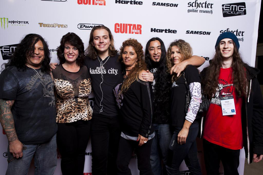 SCHECTER Red Carpet 2014 NAMM Party at The Grove Anahiem