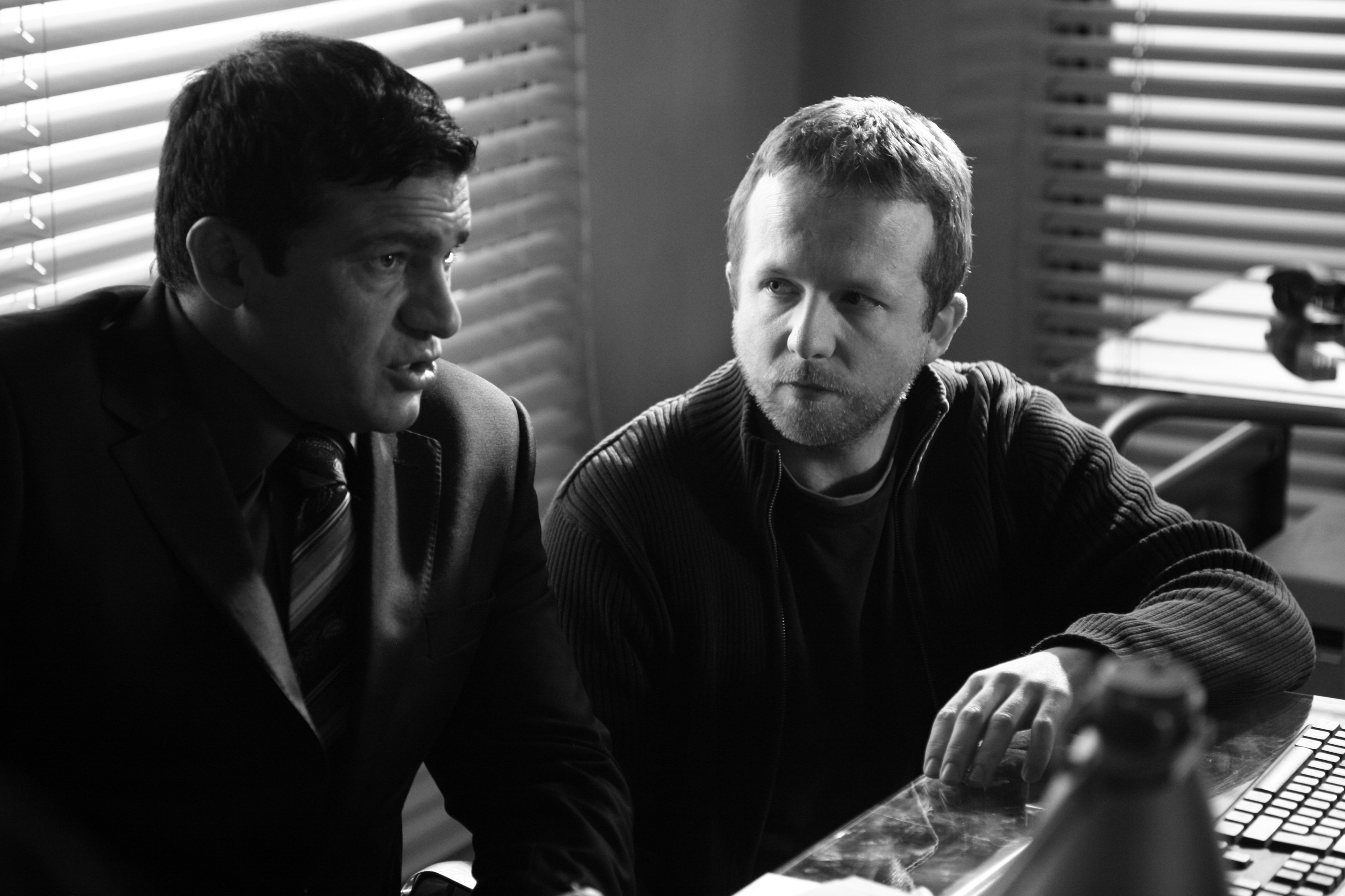 Tamer Hassan and Paul Tanter in Jack Falls (2011)