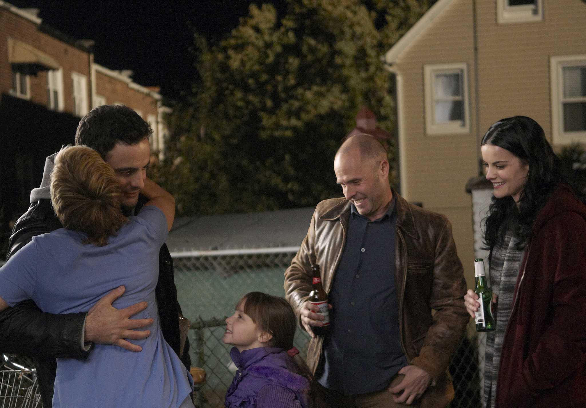 Still of Edie Falco, Dominic Fumusa, Jaimie Alexander and Mackenzie Aladjem in Nurse Jackie (2009)