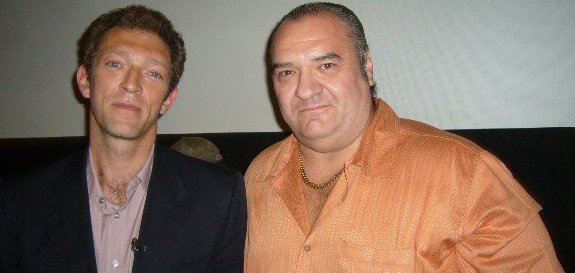 TK and Vincent Cassel