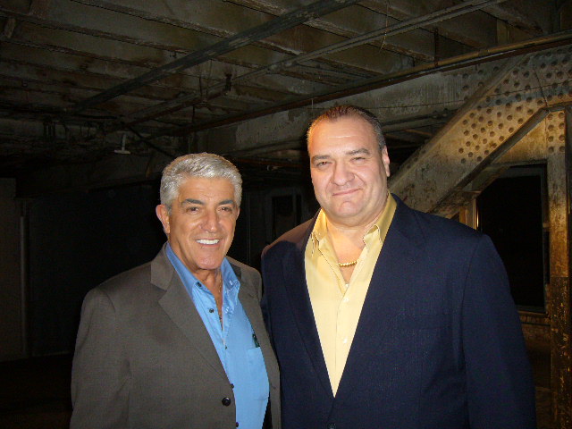 TK and Frank Vincent