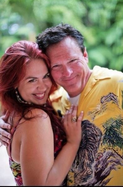 Fileena Bahris & Michael Madsen at special screening Q&A for Strength & Honor in Maui Hawaii