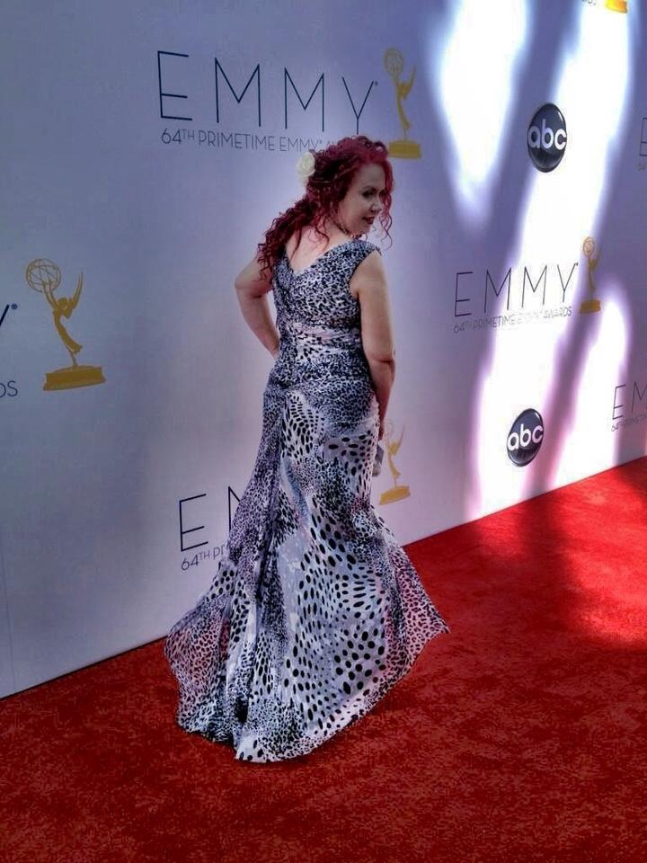 Fileena Bahris arrives the 64th primetime EMMY awards