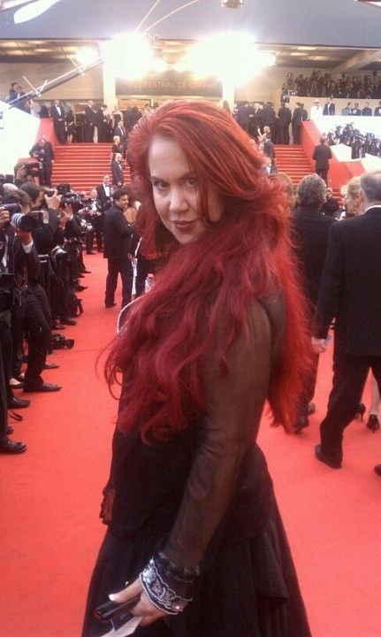 Actress Fileena Bahris at Red Capet Premiere of Roman Polanski's 