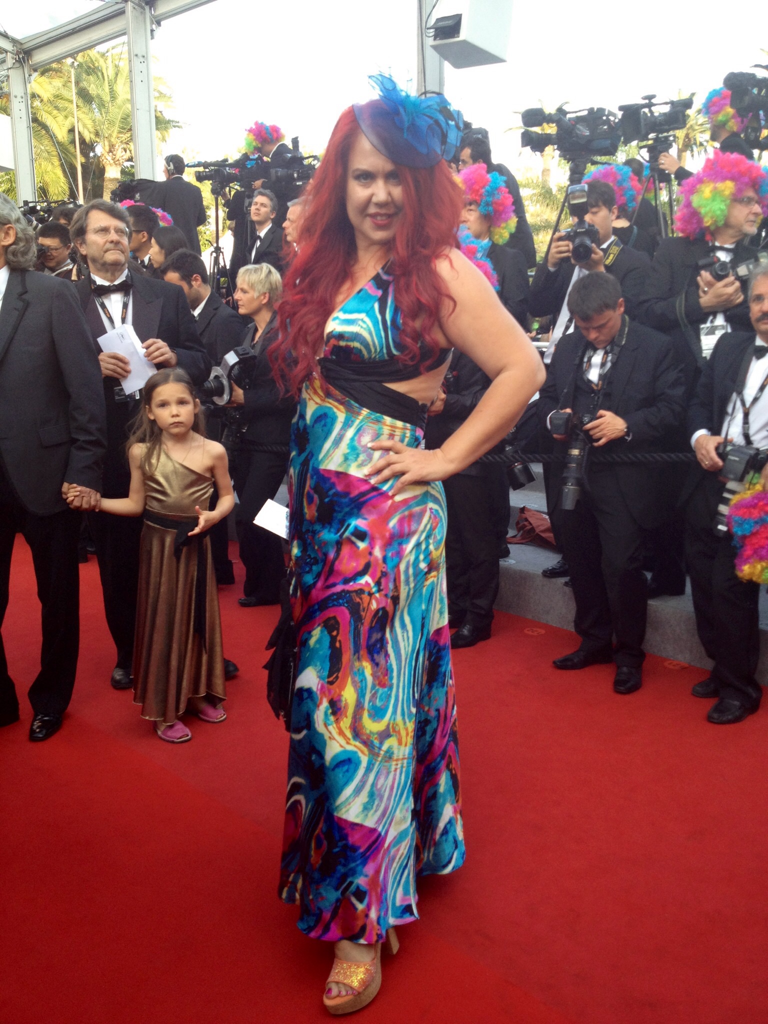 Actress Fileena Bahris at Cannes Film Festival Red Carpet Premiere of 