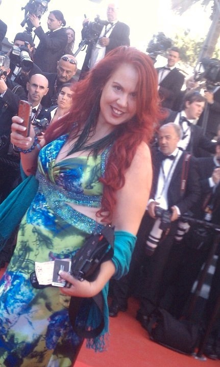 Fileena Bahris at the Cannes Film Festival Red carpet premiere of 