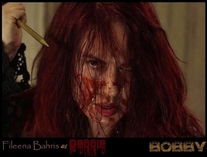 Actress Fileena Bahris as the serial killer DEBBIE in the horror thriller BOBBY / BOBBYS BIRTHDAY