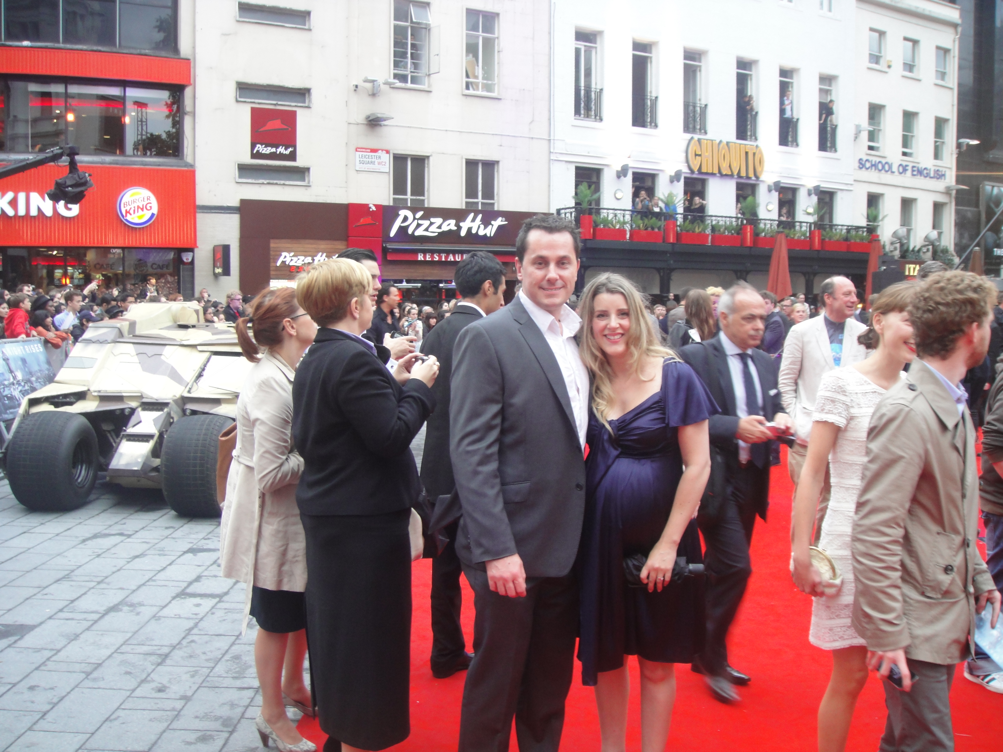 The Dark Knight Rises European Premiere