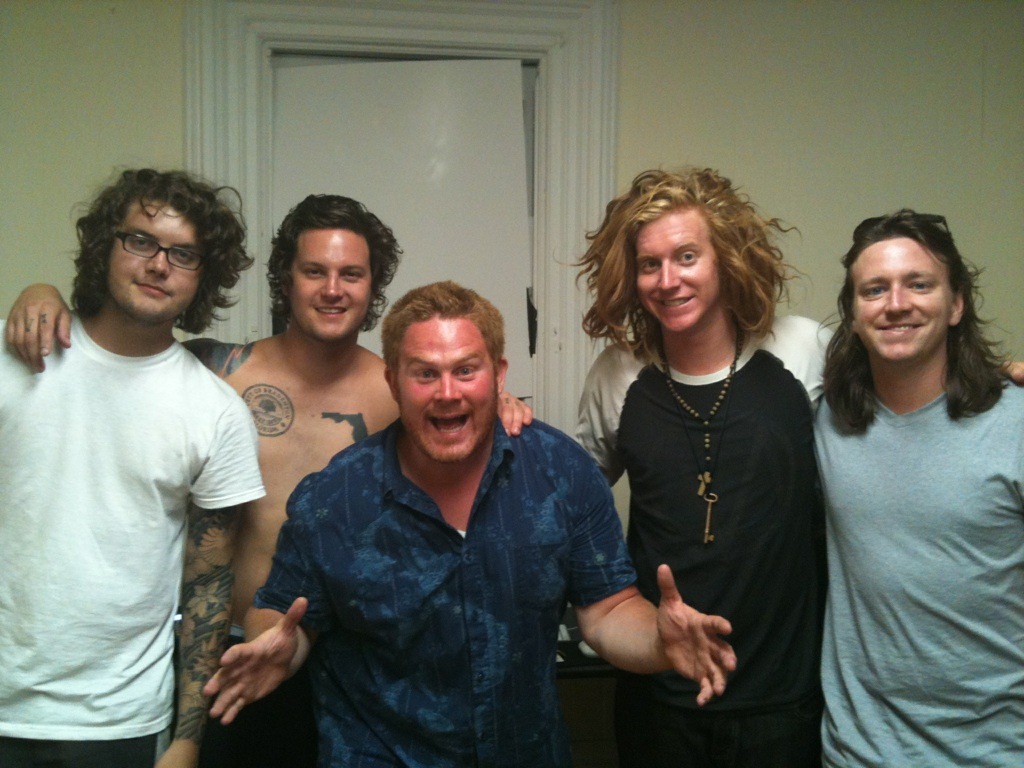 Casey with We The Kings