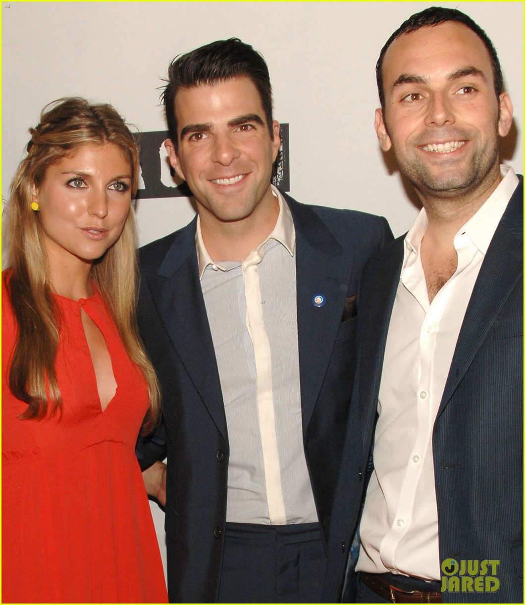 Anna Martemucci, Zachary Quinto, Victor Quinaz. Hollyshorts Film Festival opening night premiere of PERIODS.