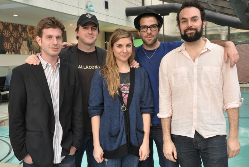 BREAKUP AT A WEDDING Corey Moosa, Neal Dodson, Anna Martemucci, Zachary Quinto, Victor Quinaz
