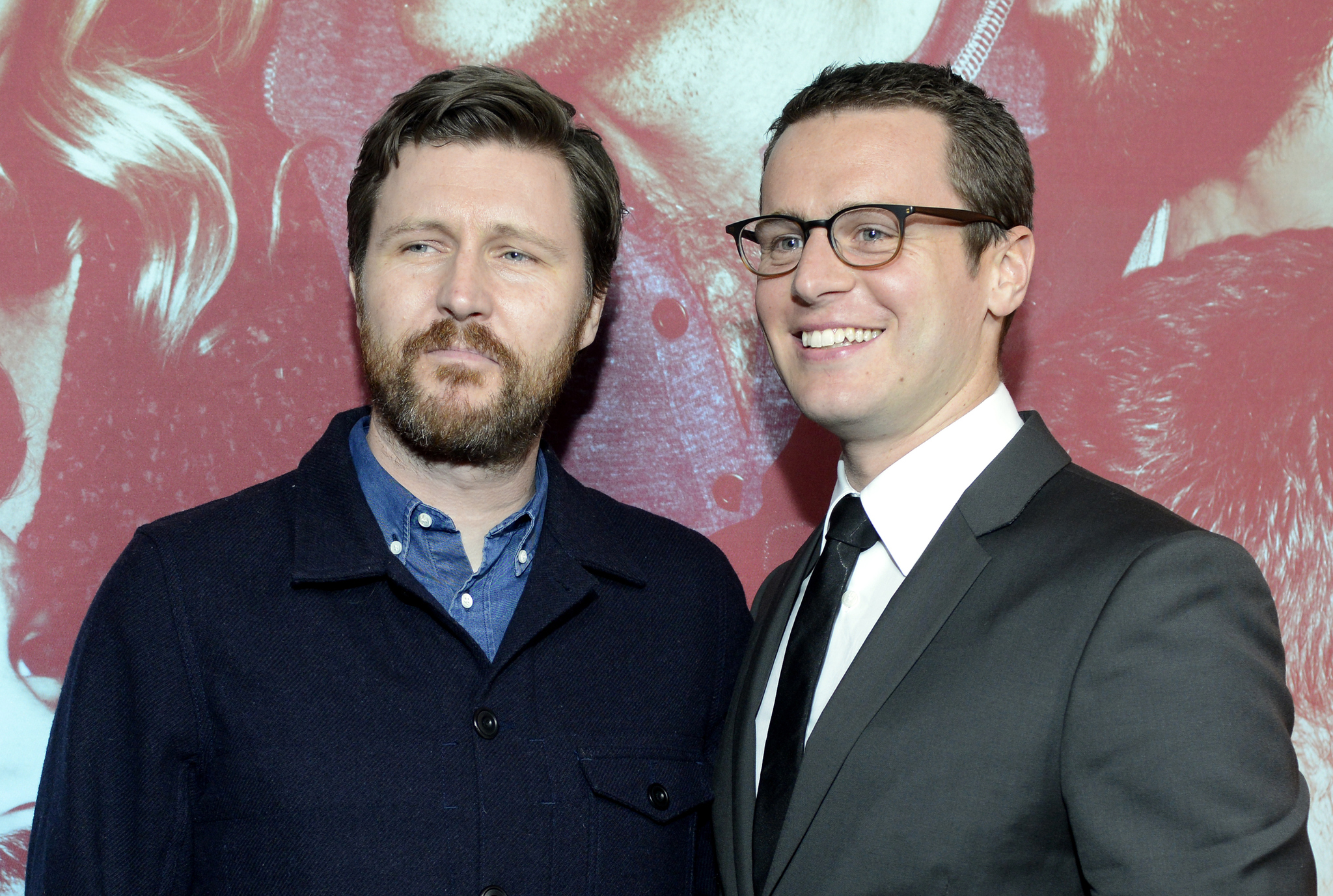 Andrew Haigh and Jonathan Groff at event of Looking (2014)