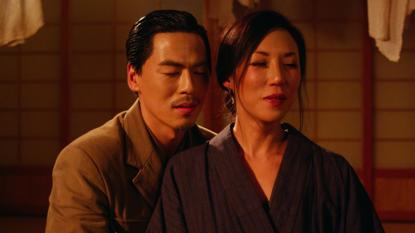 Still of Rich Ting and Jeannie Lee in Yama (2015)