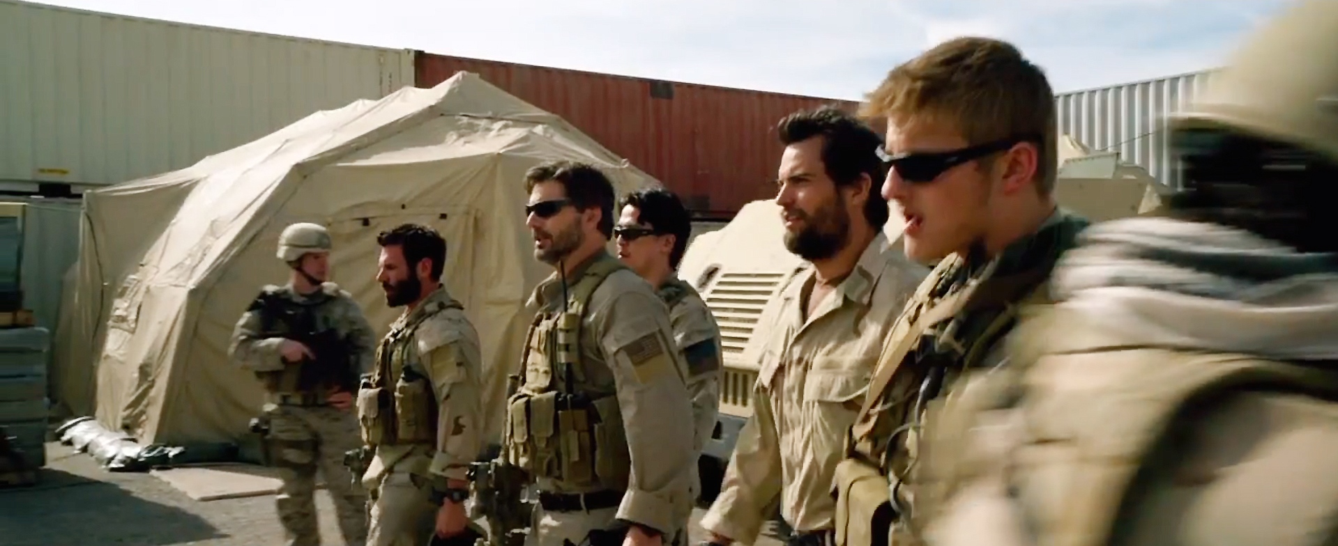 Still of Eric Bana, Rich Ting, Scott Elrod, and Alexander Ludwig in Lone Survivor (2013)