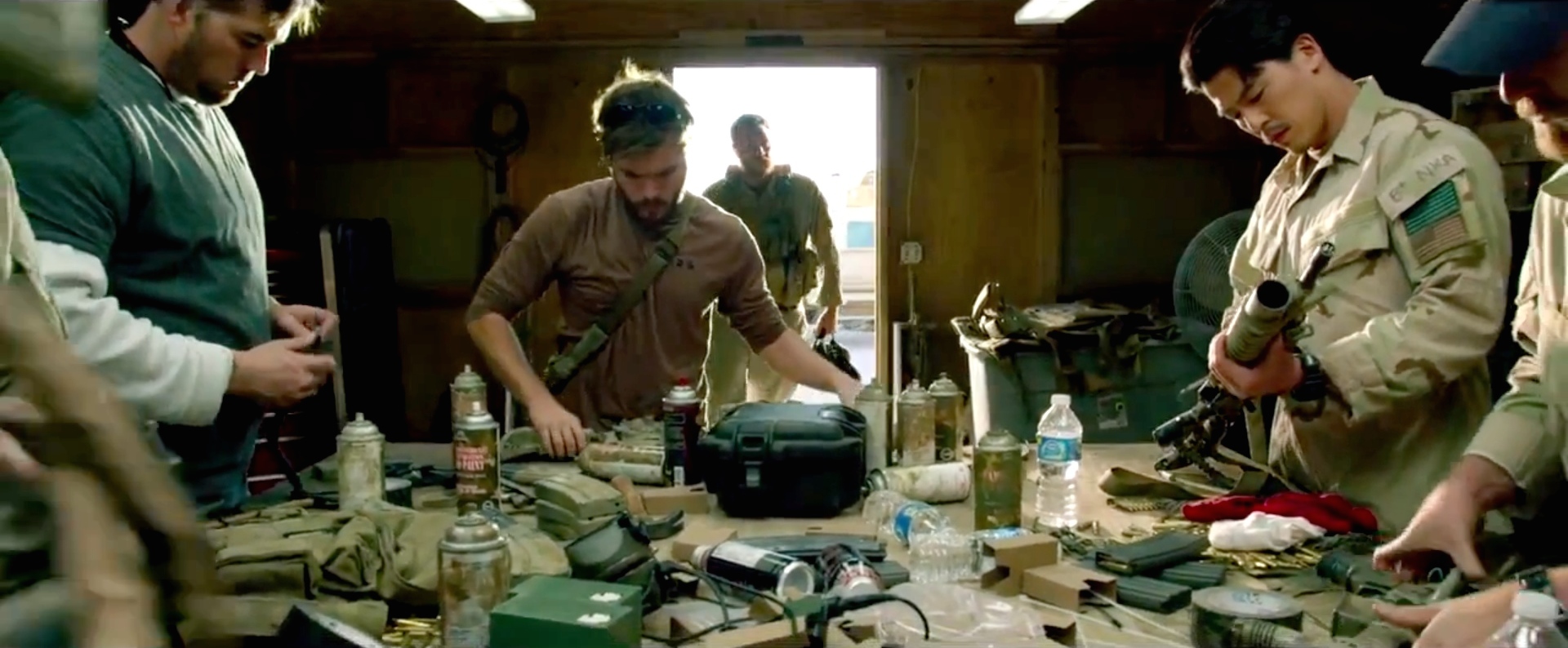 Still of Rich Ting and Emile Hirsch in Lone Survivor (2013)