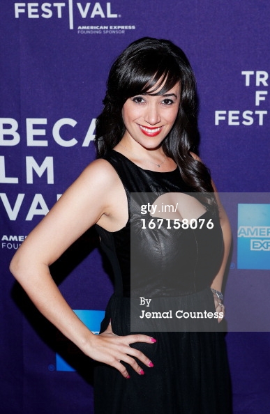Victoria Cruz at the Tribeca Film Festival for 