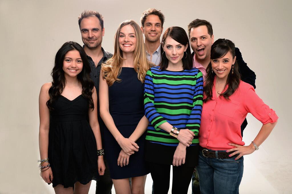 Some of the cast for Raze in New York for the Tribeca Film Festival.