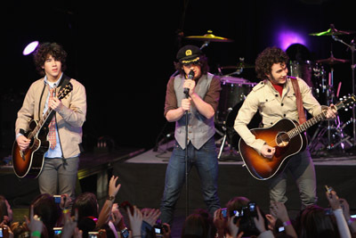 The Jonas Brothers, Kevin Jonas, Joe Jonas and Nick Jonas