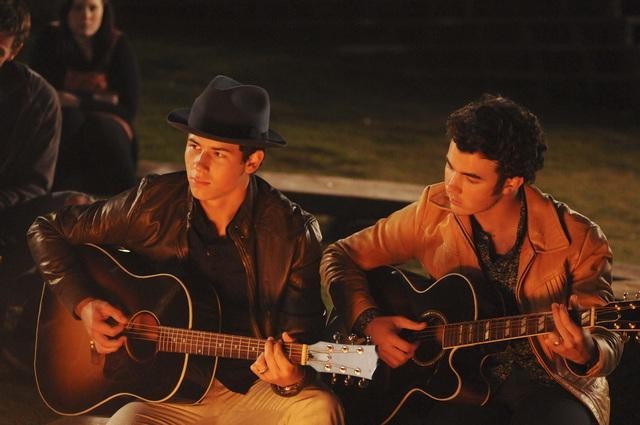 Still of Kevin Jonas and Nick Jonas in Camp Rock 2: The Final Jam (2010)
