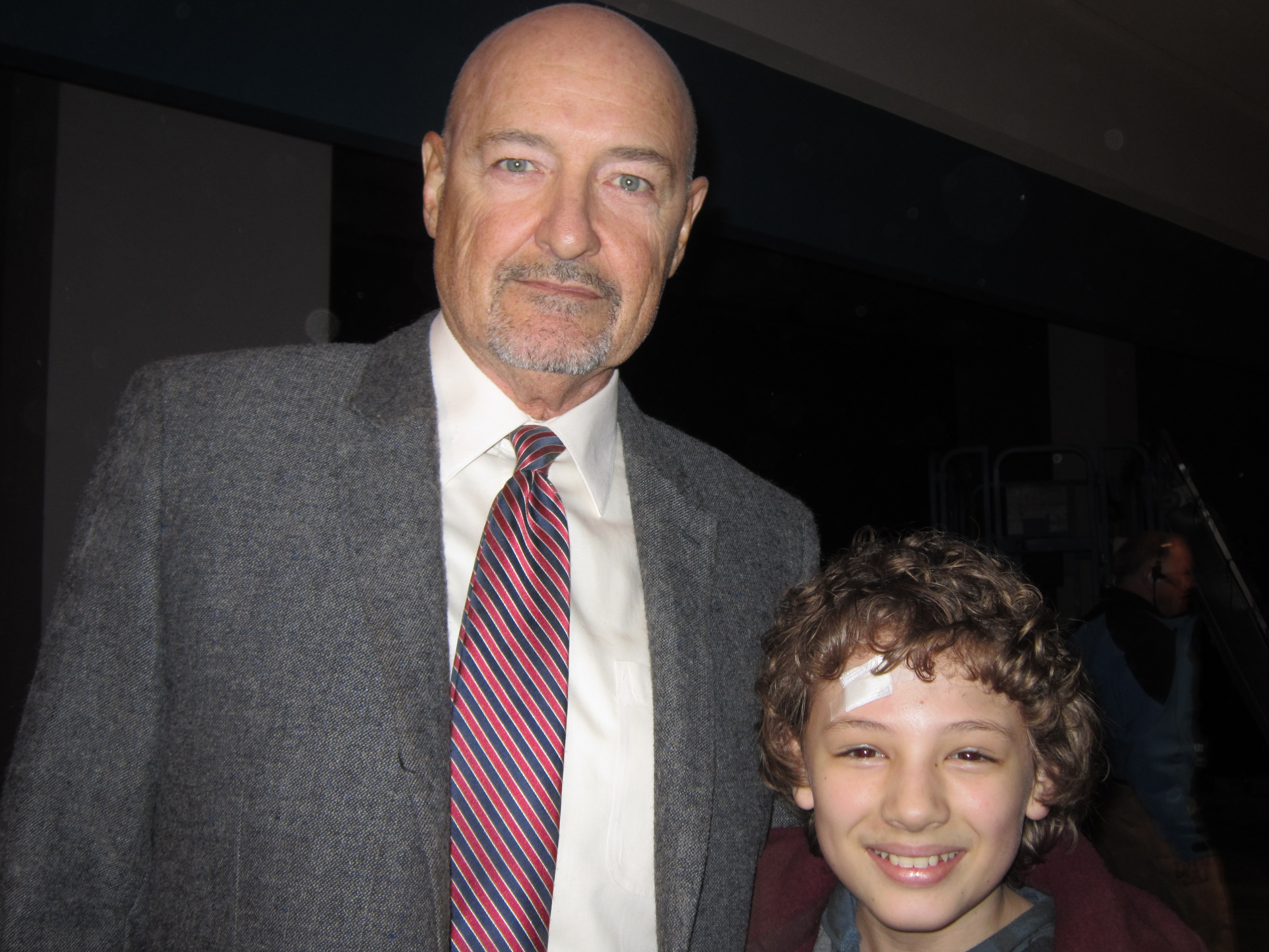 Maxim and Terry O'Quinn on the 