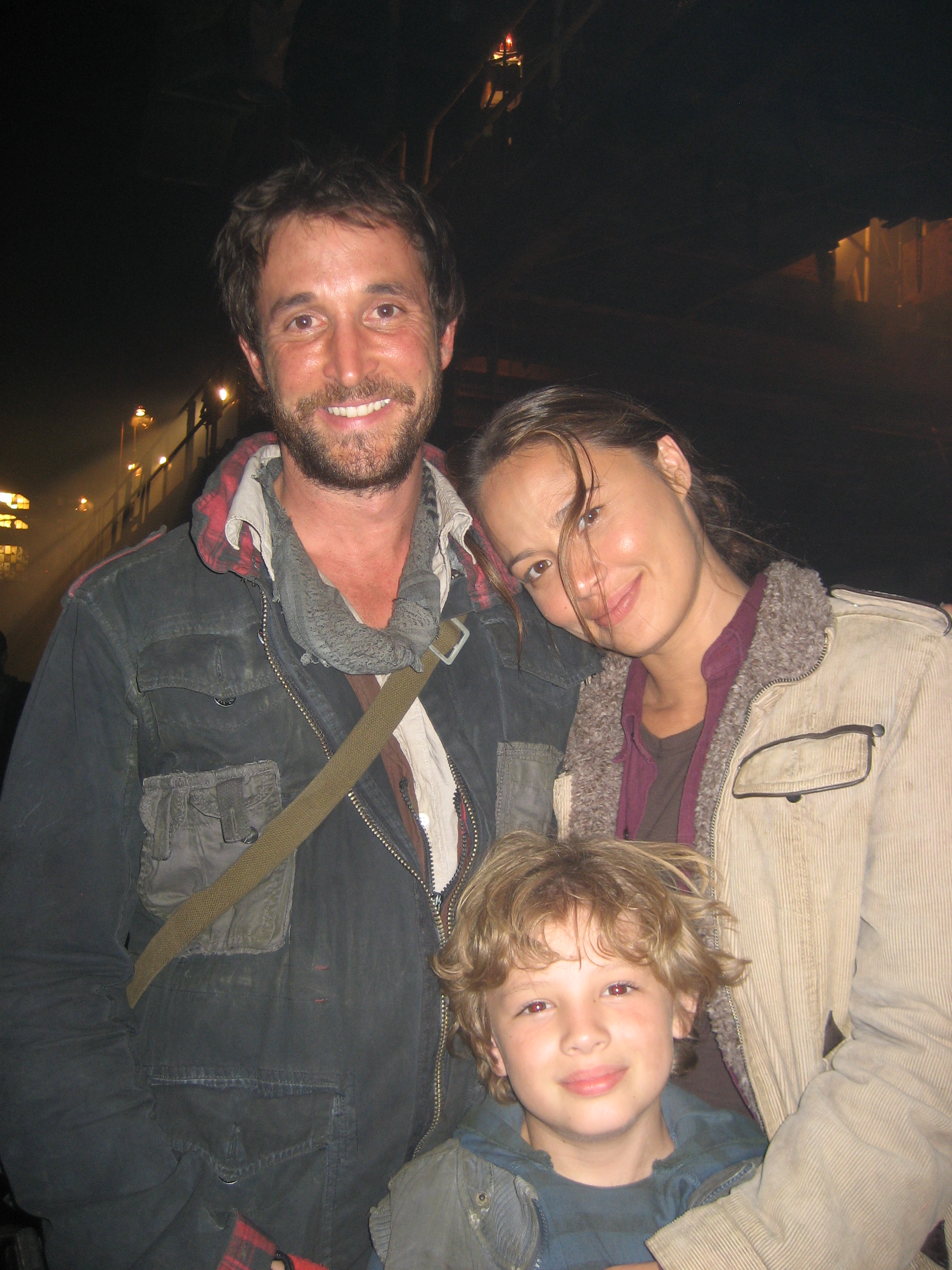 Maxim with Mr. Noah Wyle and Miss Moon Bloodgood on the 