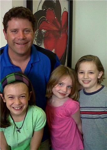 Max with Sean Astin and Madison Moellers at 