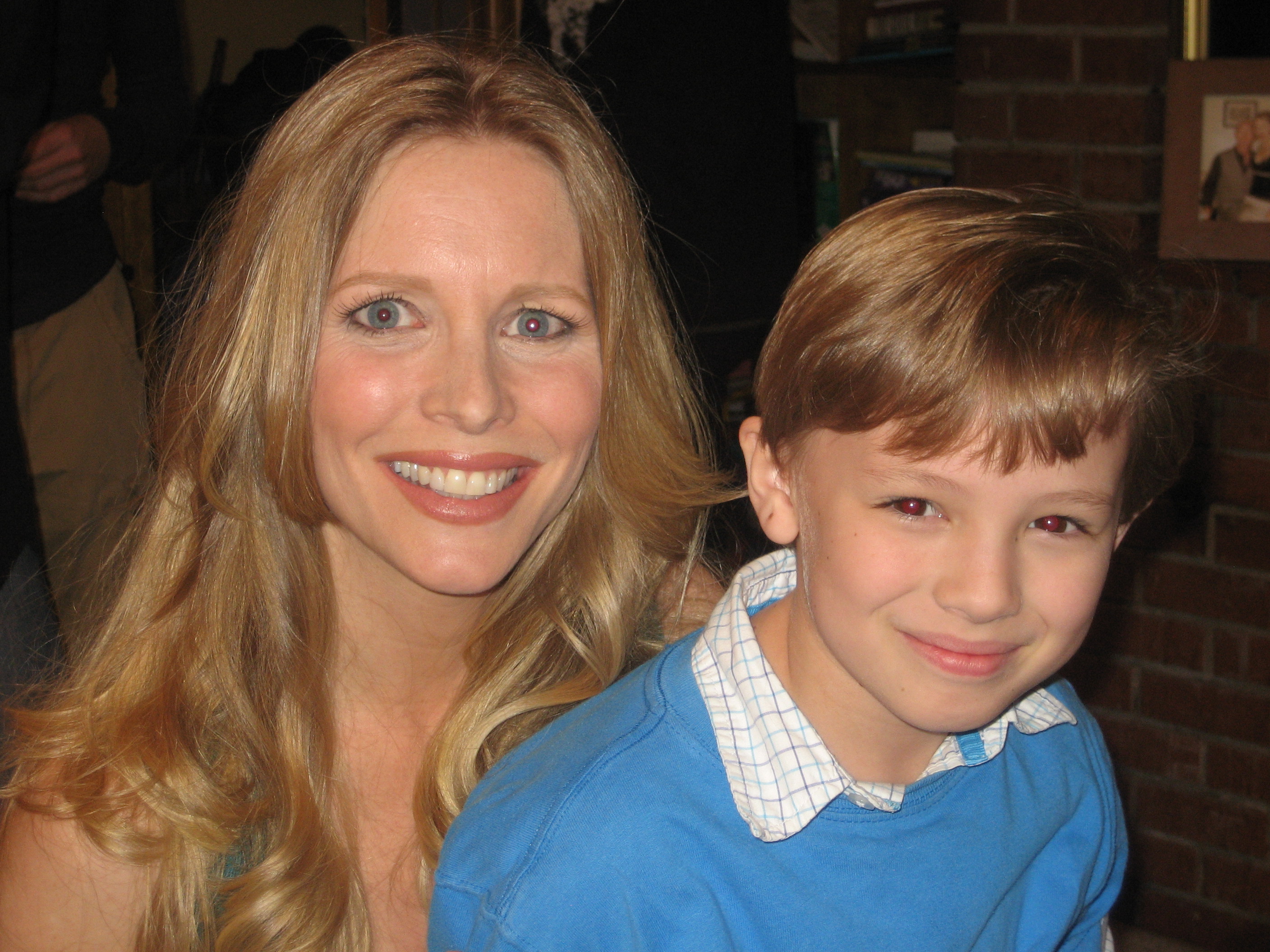 Max with Miss Lauralee Bell, writer/director/executive producer of 