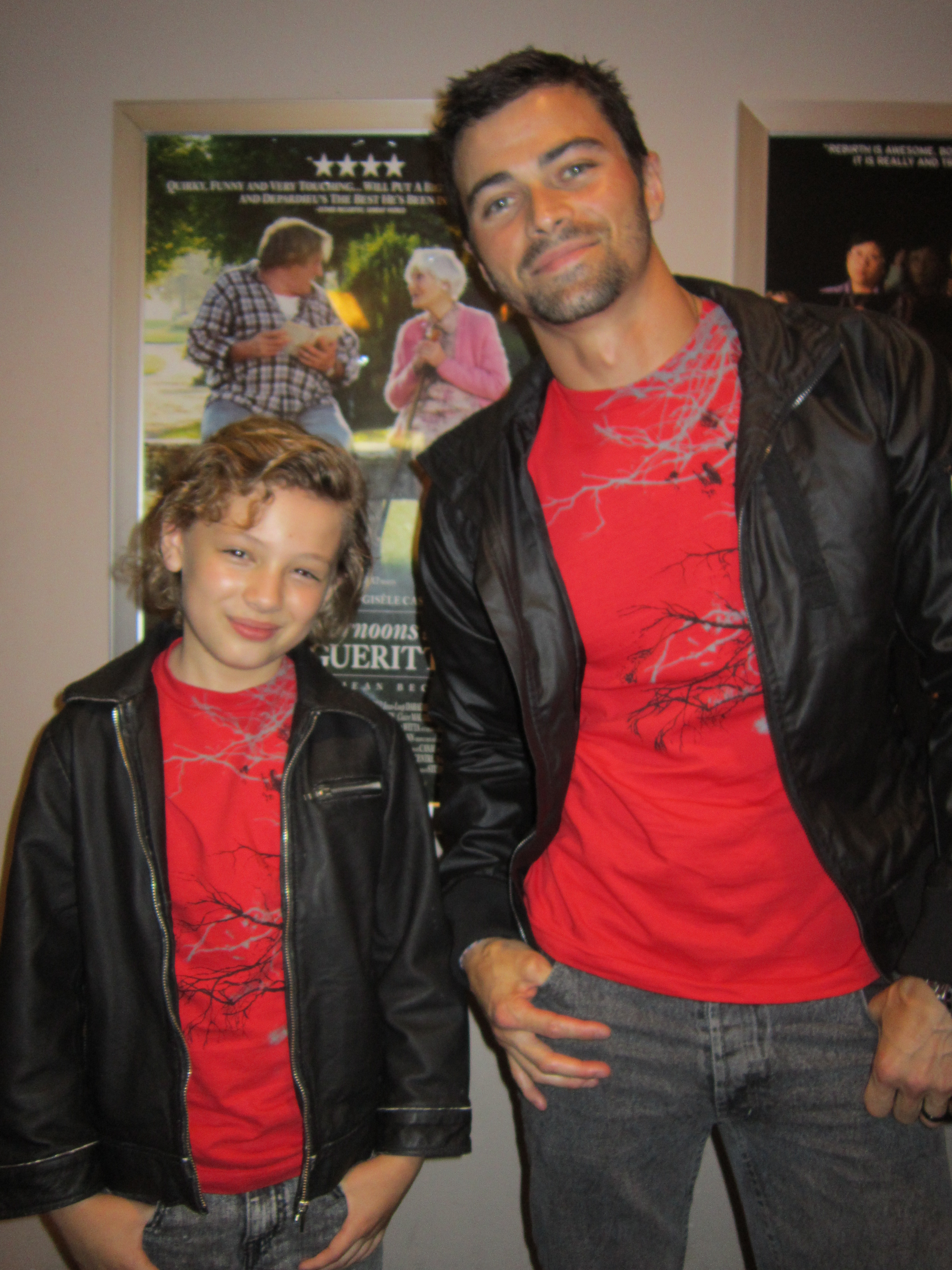 Maxim with Matt Cohen at the Premiere of 