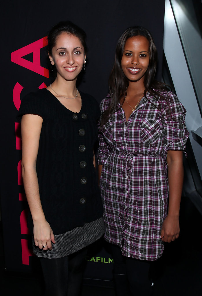 Director/producer Idil Ibrahim and producer Anna Fahr attends the YouTube Doc Filmmaker Party during the 2010 Tribeca Film Festival at the Rivington Penthouse on April 27, 2010 in New York City.