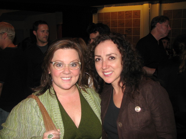 Diana with Melissa McCarthy