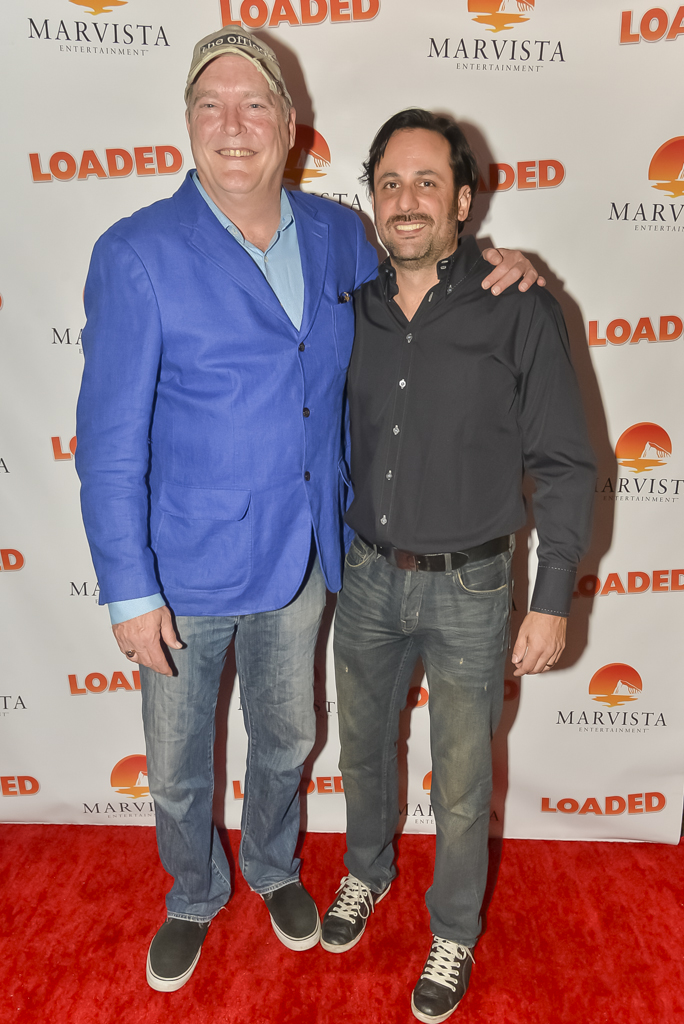 Bobby Ray Shafer and Chris Zonnas at the LA Premiere Screening of LOADED.