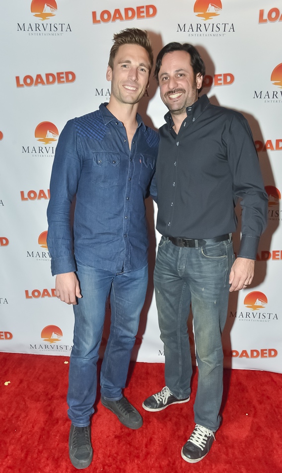 Andrew Walker and Chris Zonnas at the LA Premiere Screening of LOADED.