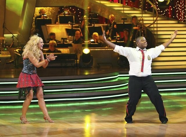 Still of Kyle Massey and Lacey Schwimmer in Dancing with the Stars (2005)