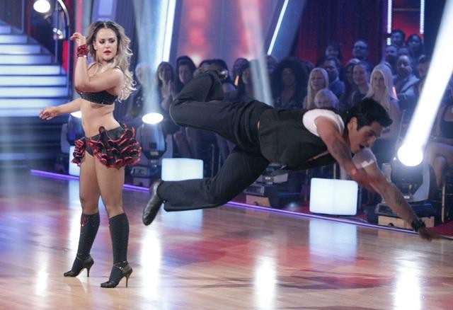 Still of Lacey Schwimmer and Mike Catherwood in Dancing with the Stars (2005)
