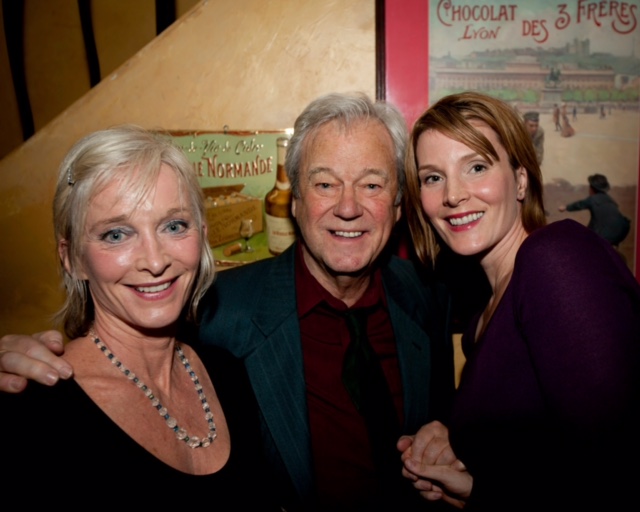 Janet-Laine Green, Gordon Pinsent and Nicole St. Martin at the Canadian Actors' Equity Association fundraiser.