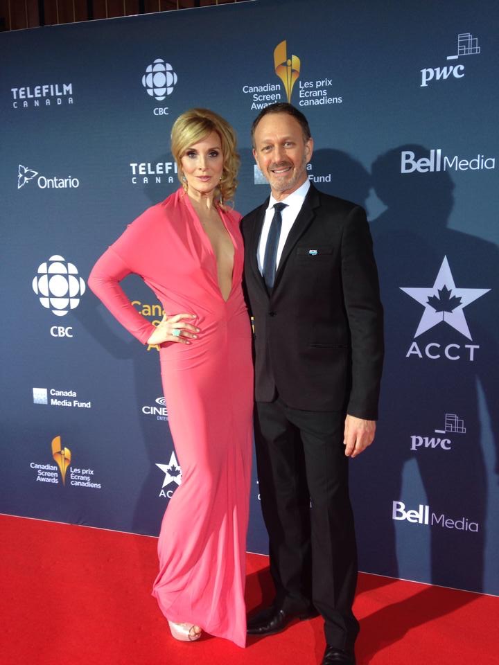 Canadian Screen Awards 2014 Nicole St. Martin and David Gale