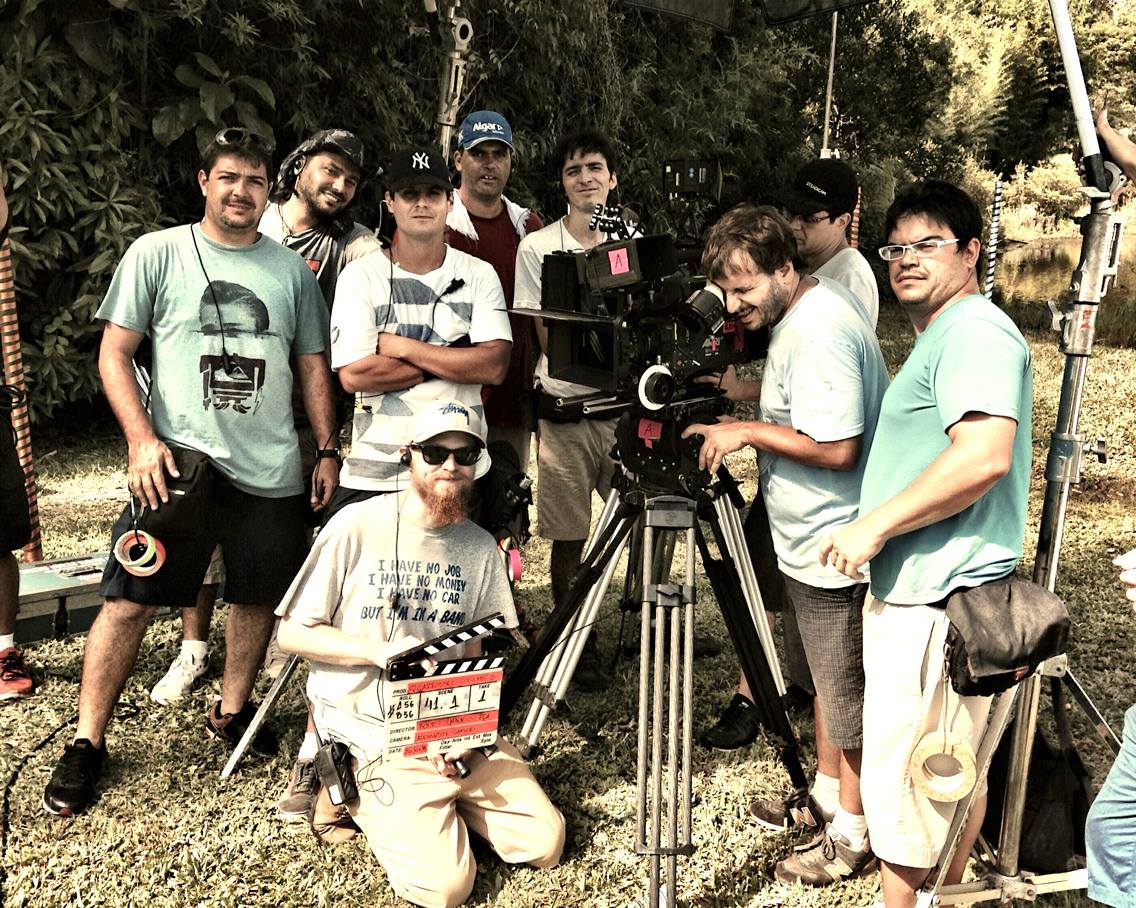 Me and crew shooting Feature 
