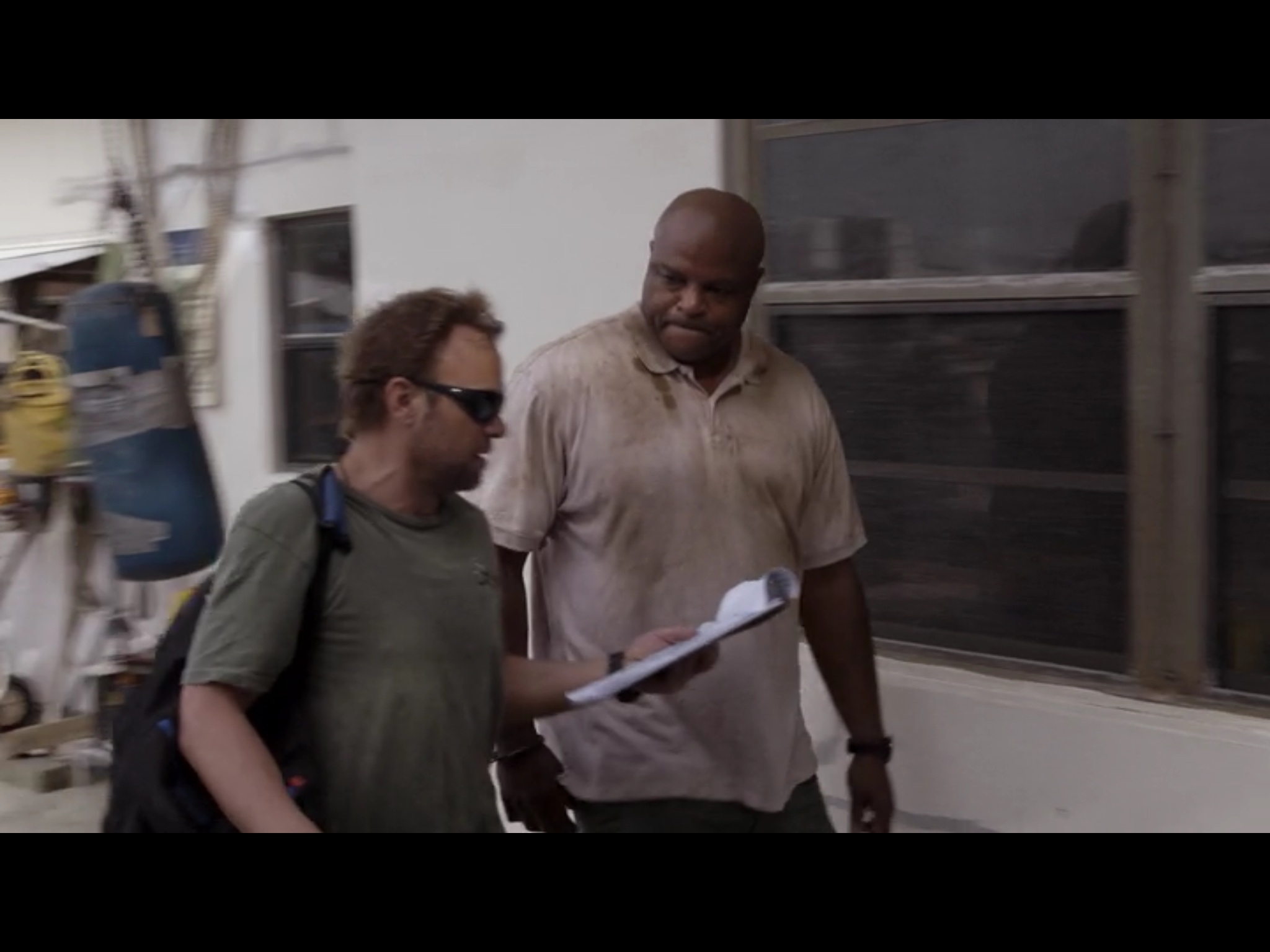 Still of Michael Beasley and Norbert Leo Butz in 